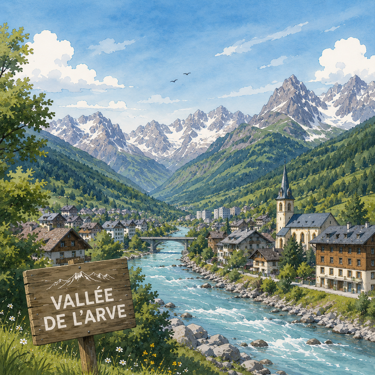 Image de la Vallée de l'Arve